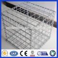 2015 venta caliente PVC recubierto de malla de alambre gabión caja, caja de gabion galvanizado